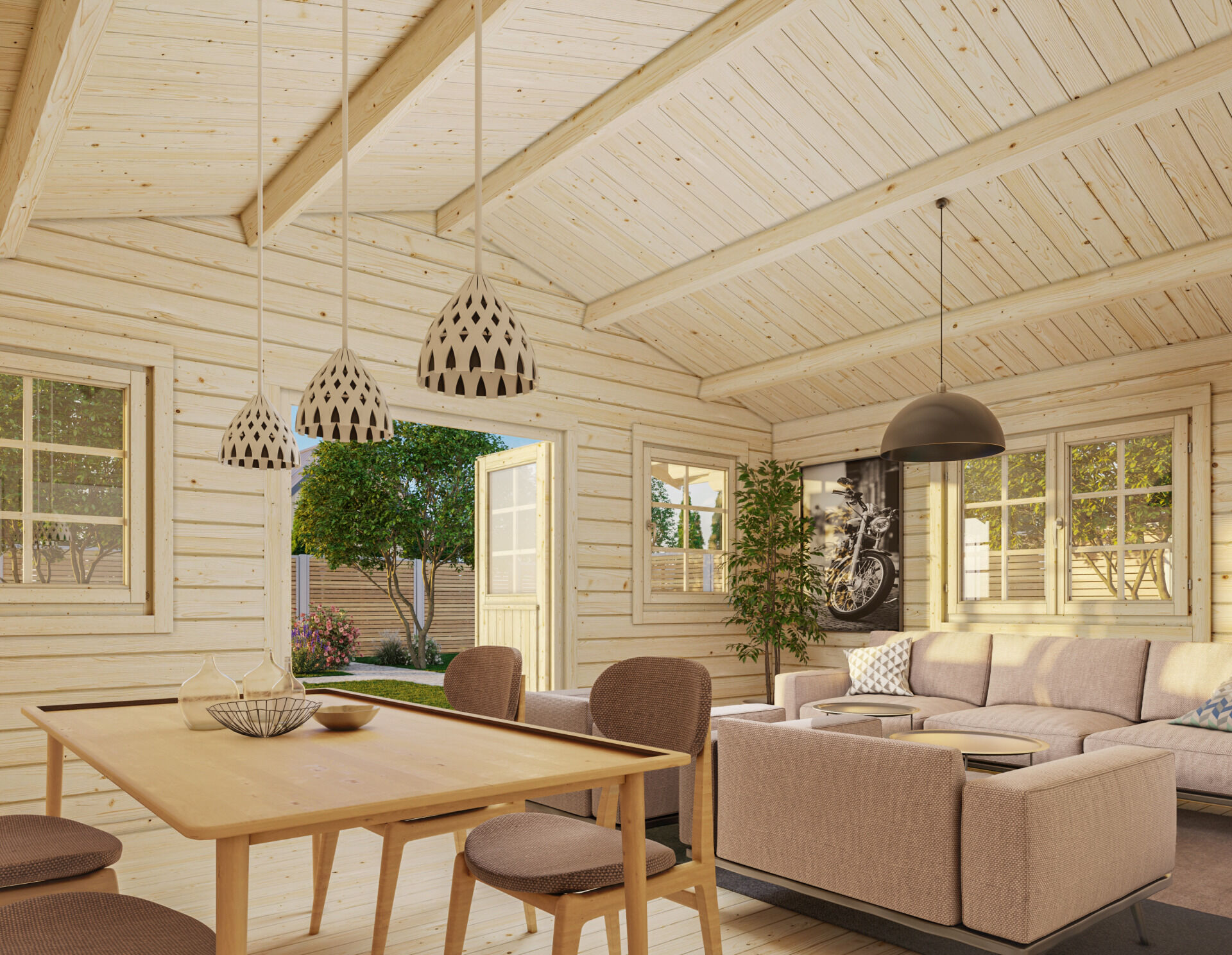 Palmako Gartenhaus Helena 24,6 m²