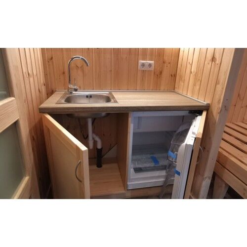 Mobilhaus Tinyhaus 2,3 x 4,9 m, Naturbelassen