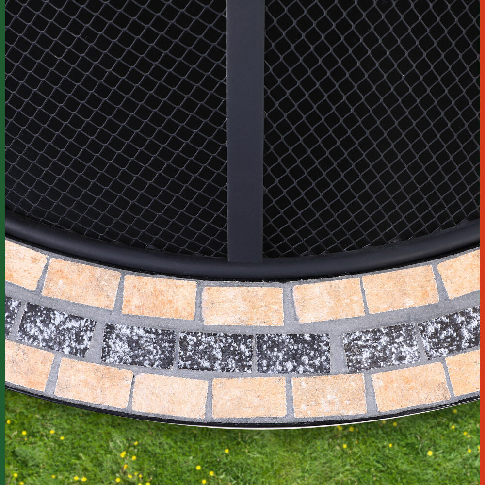 Feuerschale Fuego Mosaik Stahl Ø76cm