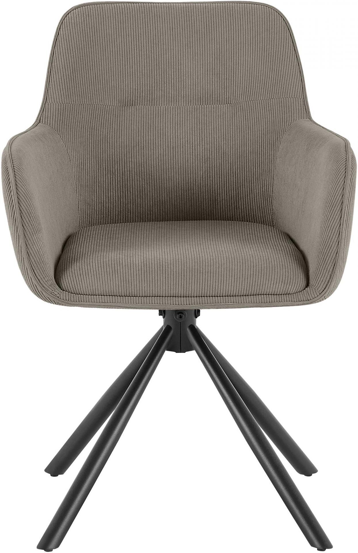 Stuhl Tipton Cord, taupe