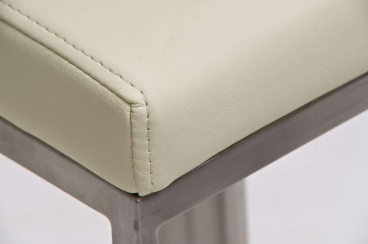 Barhocker Panama E Kunstleder, creme