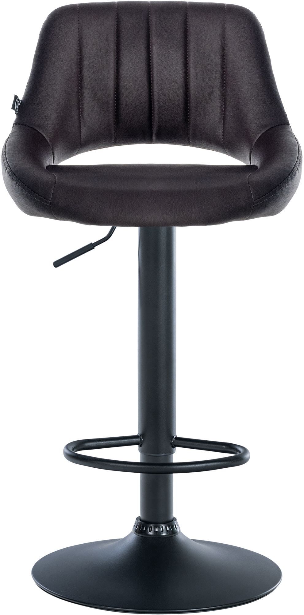 2er Set Barhocker Milet Kunstleder B, braun