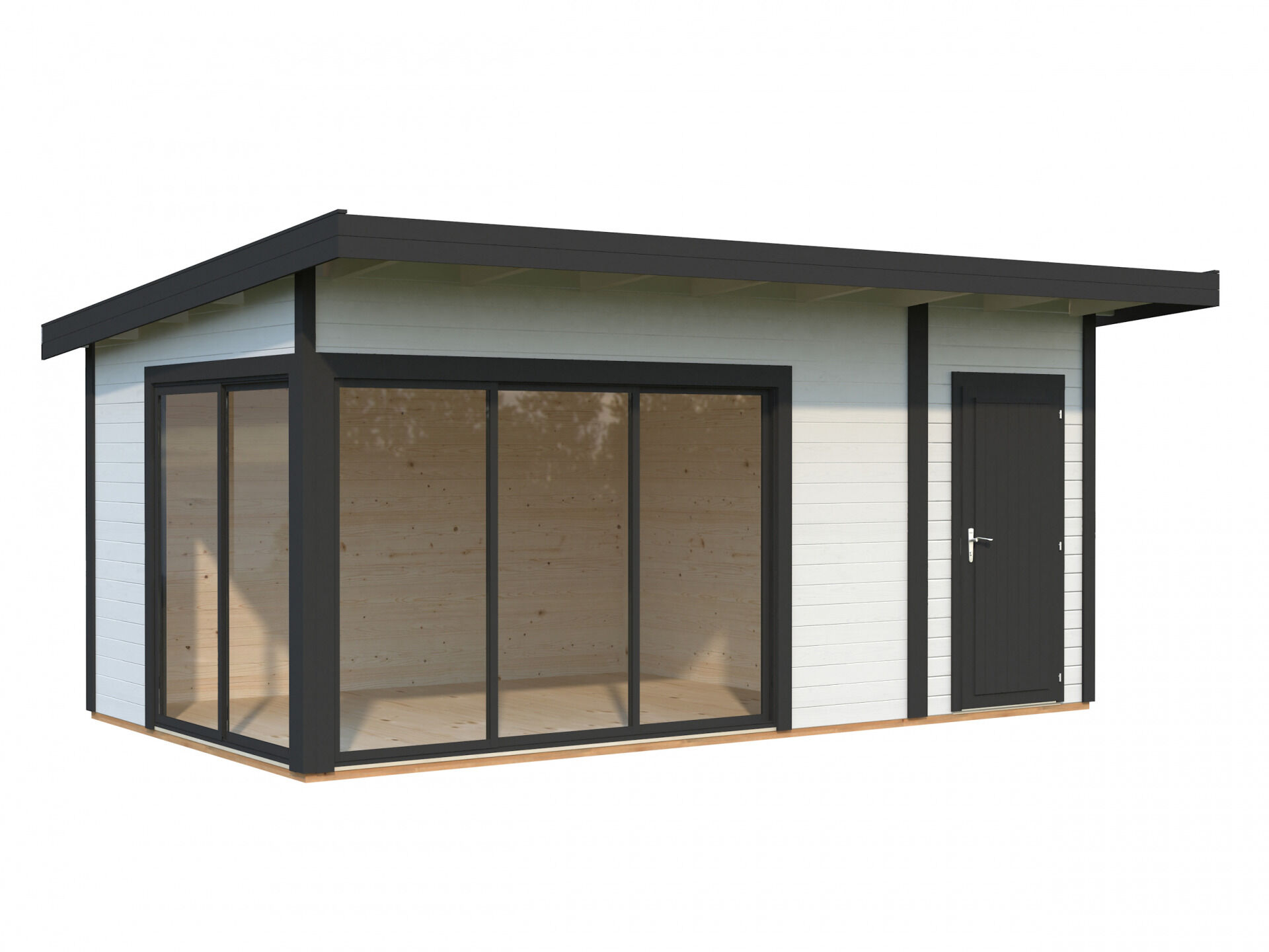 Palmako Pultdach Gartenhaus Andrea 15,2 m² Slide