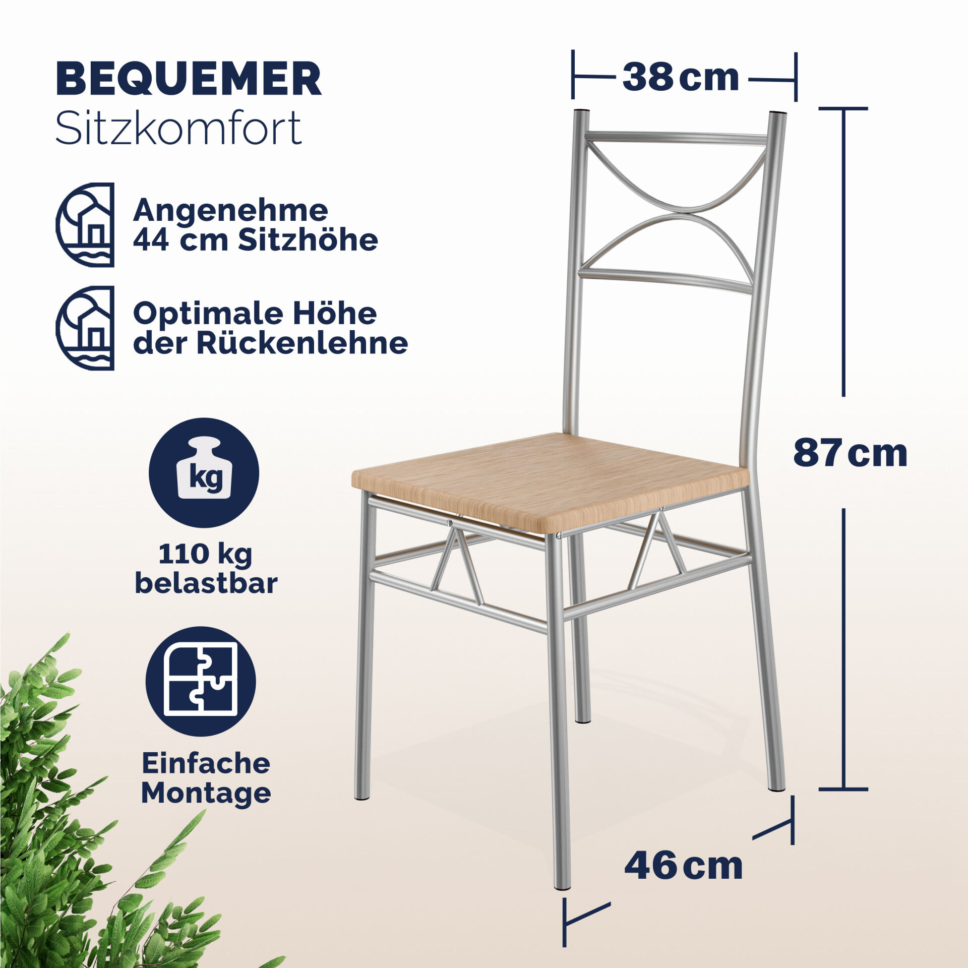 Sitzgruppe Paul 5-tlg Buche