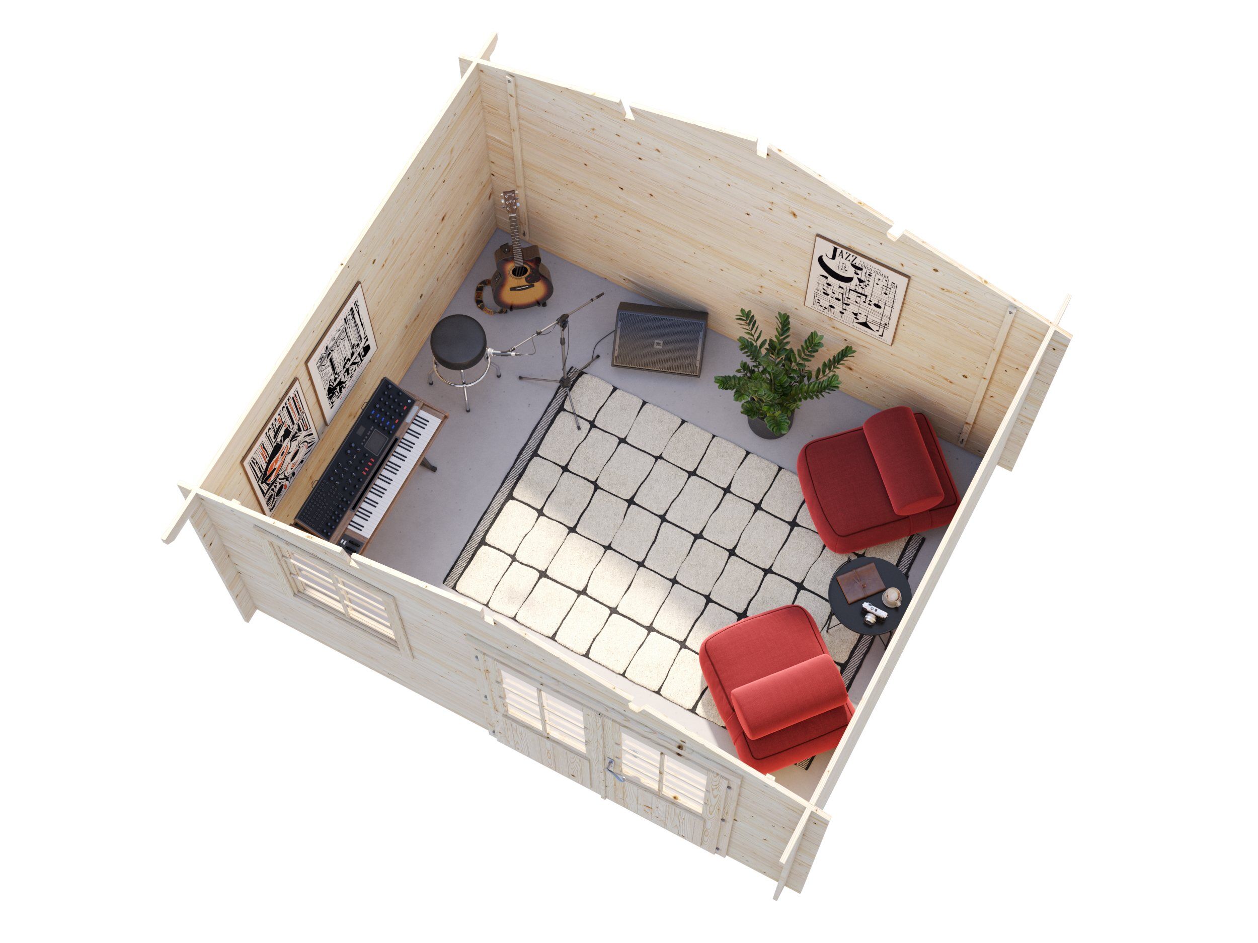 Palmako Gartenhaus Klara 10,4 m²