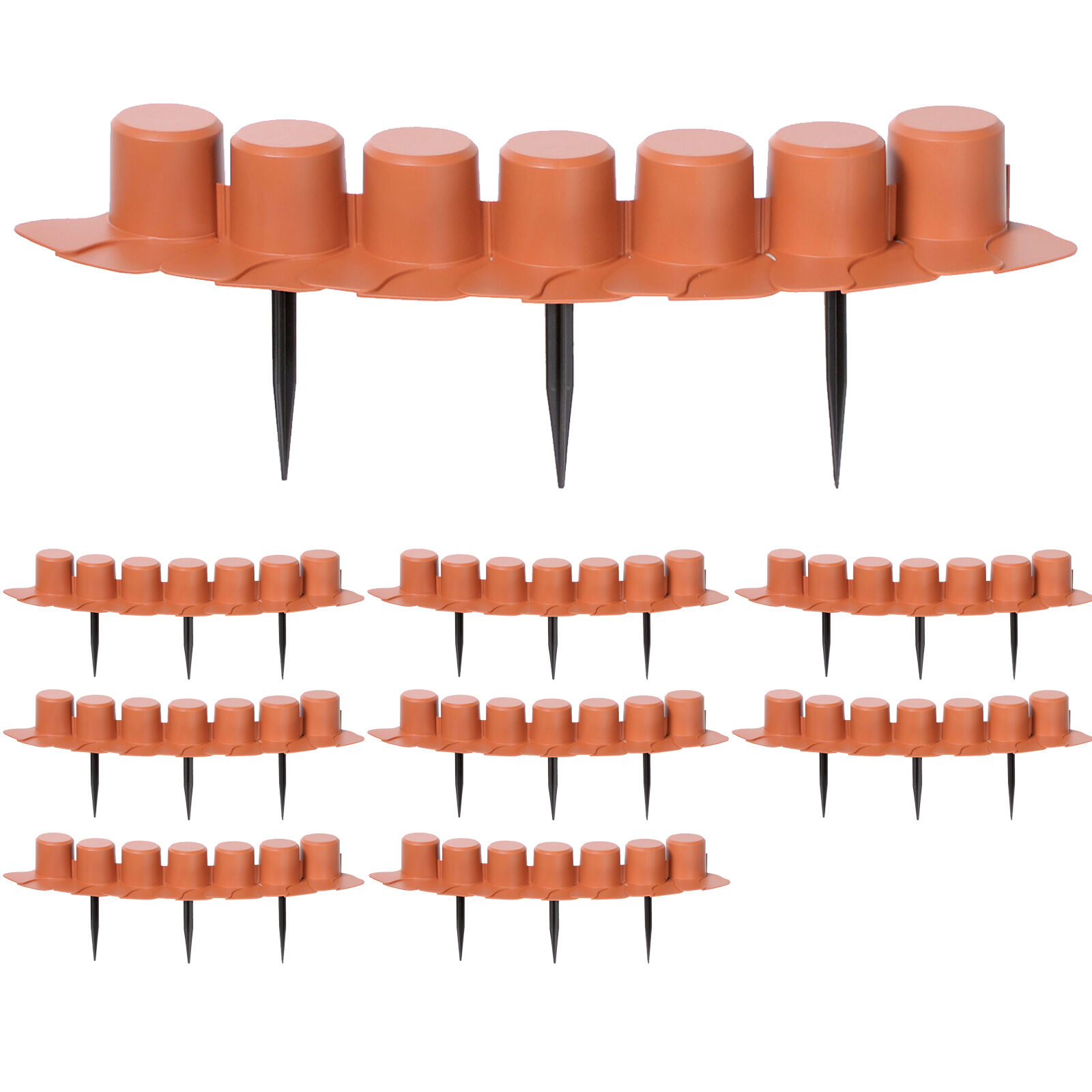 Beeteinfassung Terrakotta 4,05m