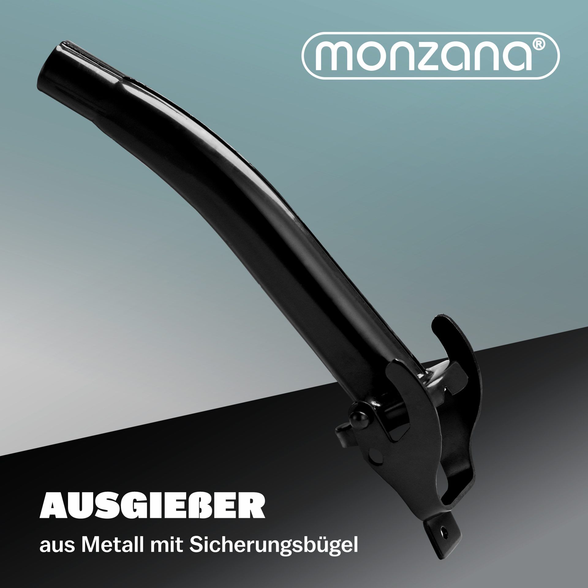 Ausgießer Schwarz Metall