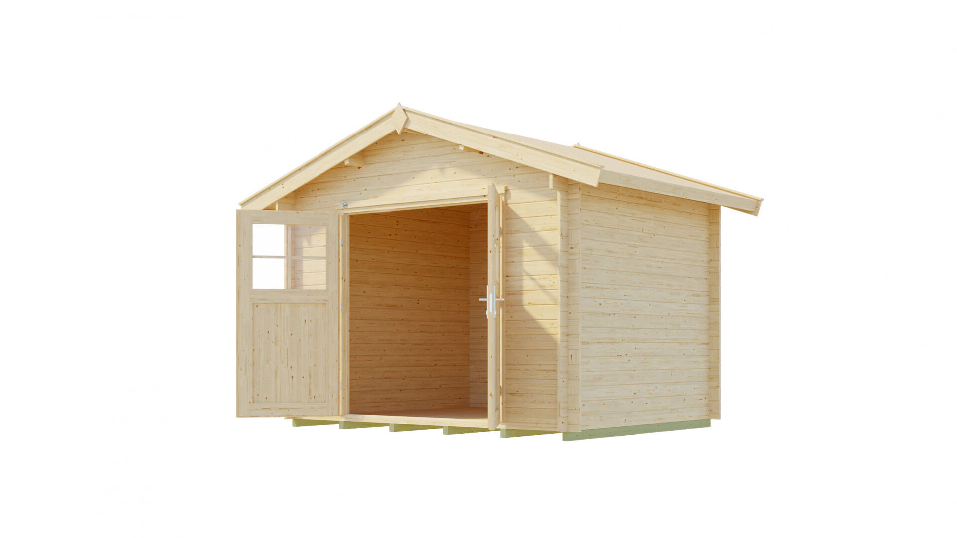 weka Gartenhaus Premium28 DT 3,8x2,3m