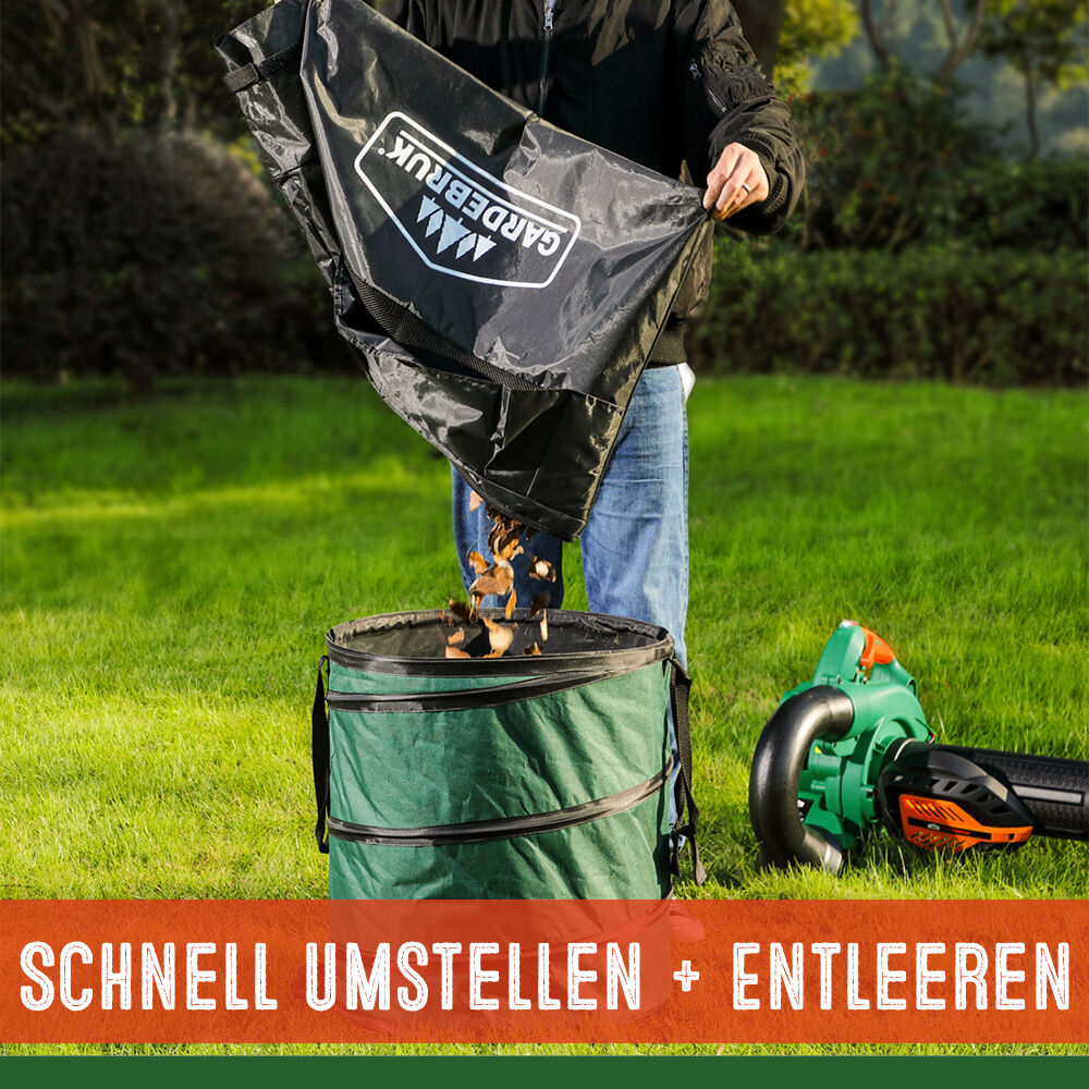 Benzin-Laubsauger 3in1 mit 45L Auffangsack