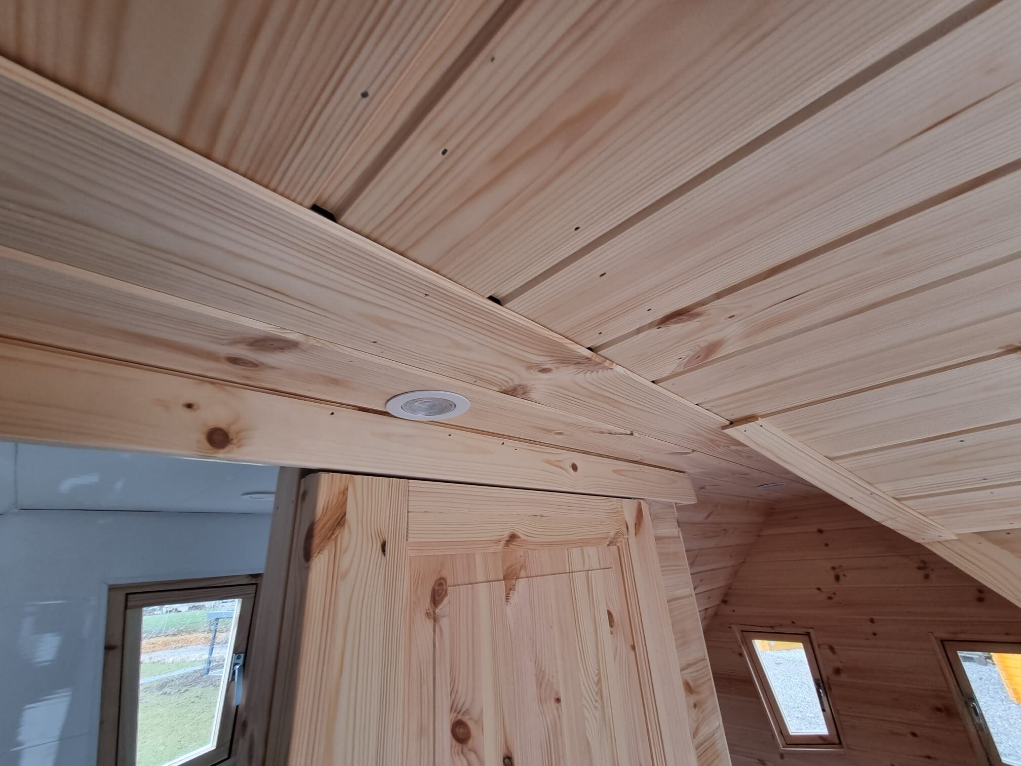 Campinghaus Tinyhaus Waldhütte Nordic 2, Rot