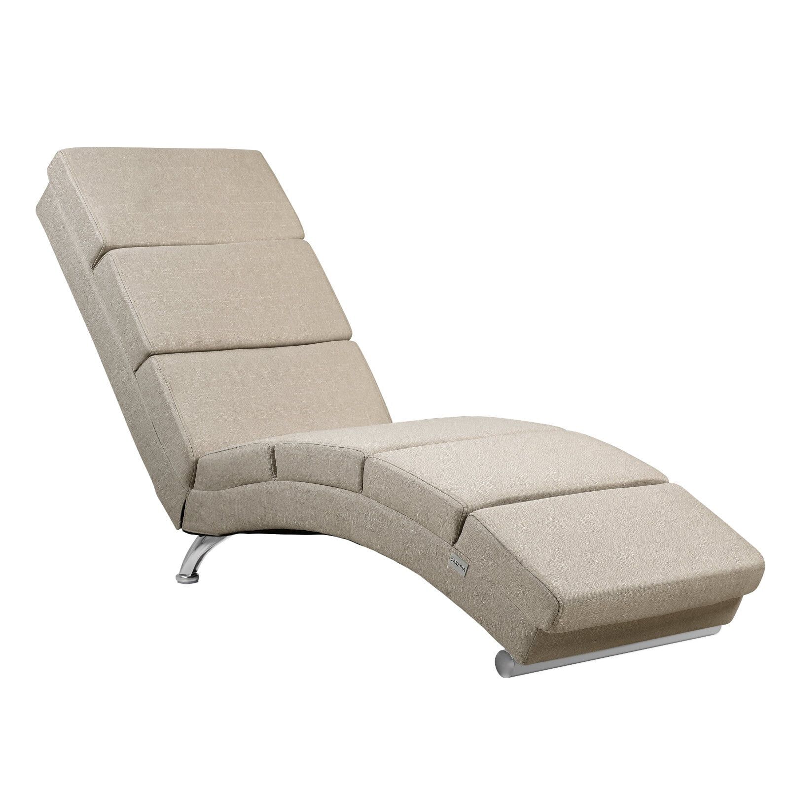 Relaxliege London Sand Webstoff