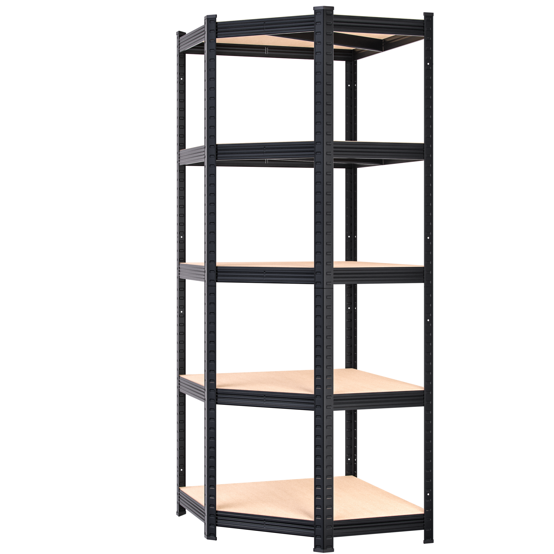 Schwerlasteckregal Schwarz 180x70x40cm verzinkt 875kg