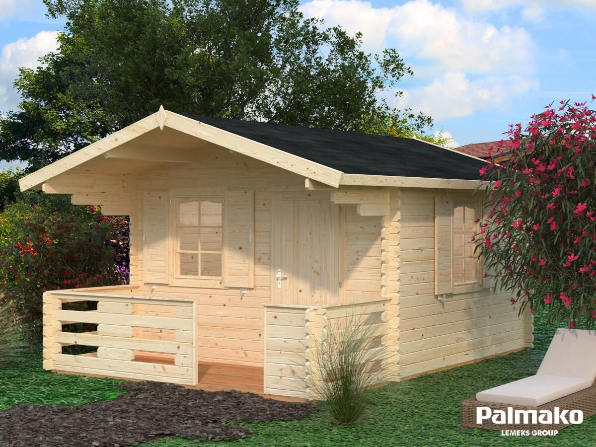 Palmako Gartenhaus Emma 10,4+4,2 m²