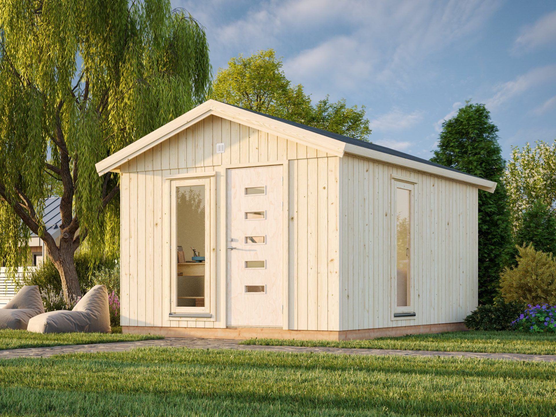 Palmako Gartenhaus Ly 13,6 m²