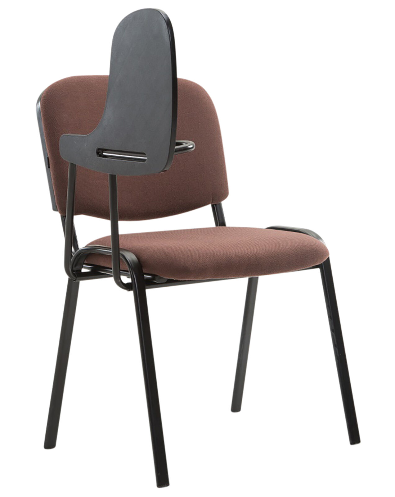 4er Set Stühle Ken mit Klapptisch Stoff, braun