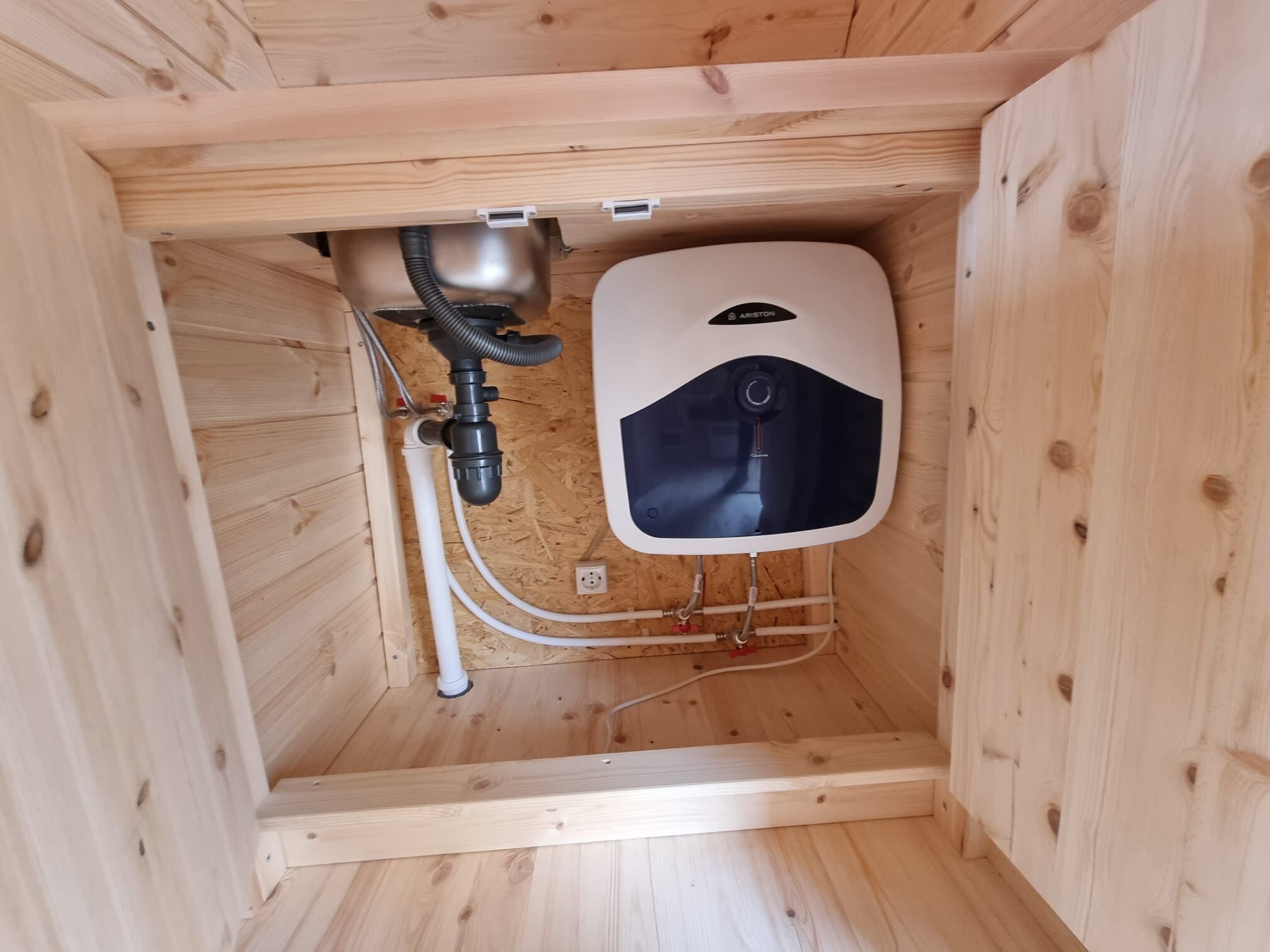 Campinghaus Tinyhaus Waldhütte Nordic 2, Rot