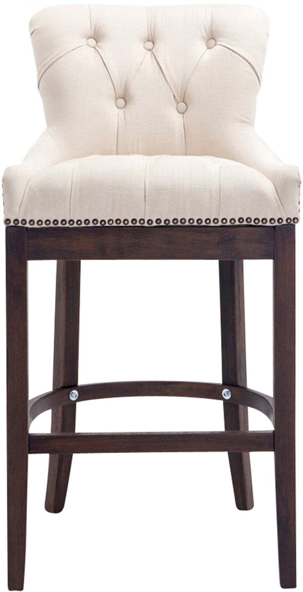 Barhocker Lakewood Stoff, Antik, creme