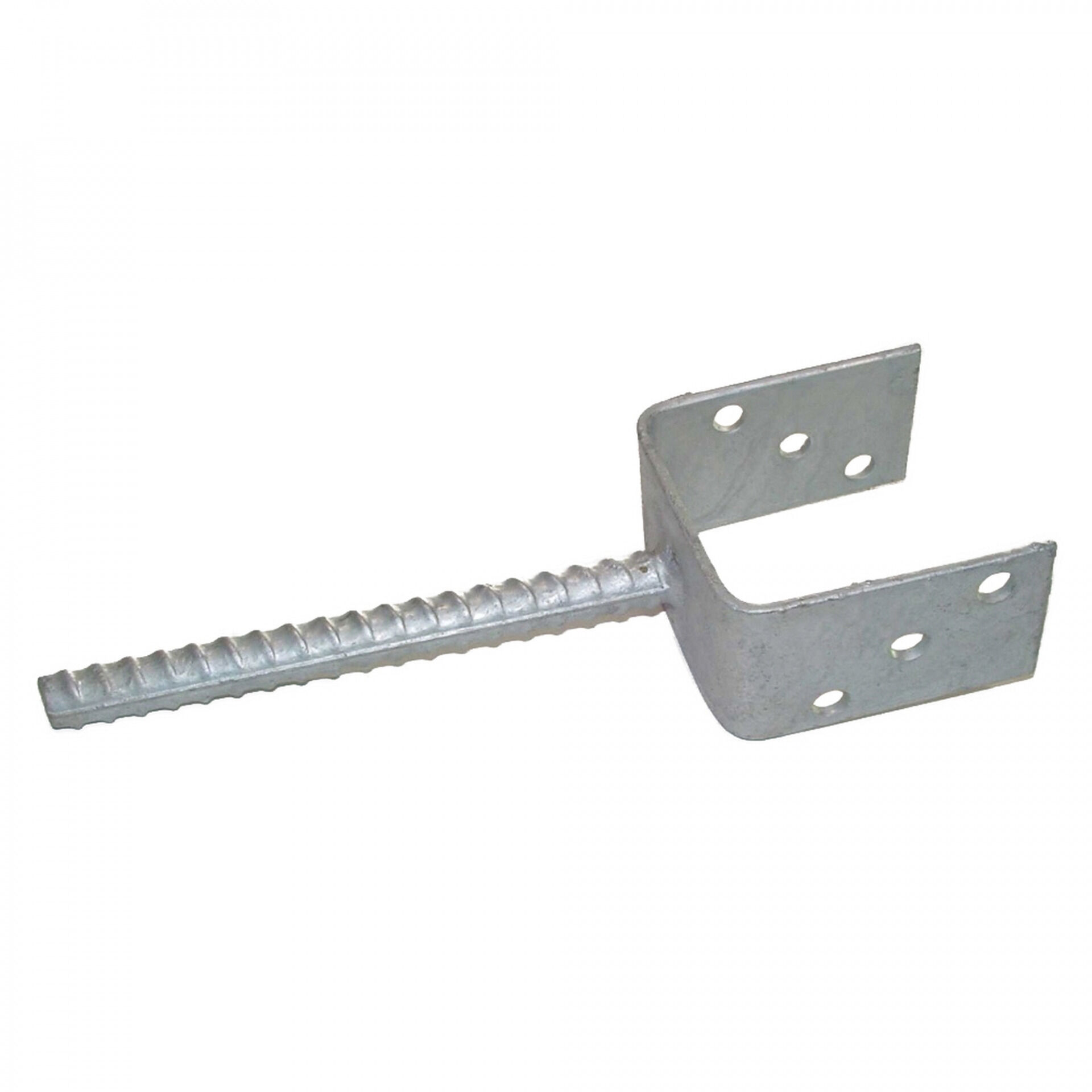 Bodenanker, leicht, feuerverzinkt, für Pfosten 9 x 9 cm