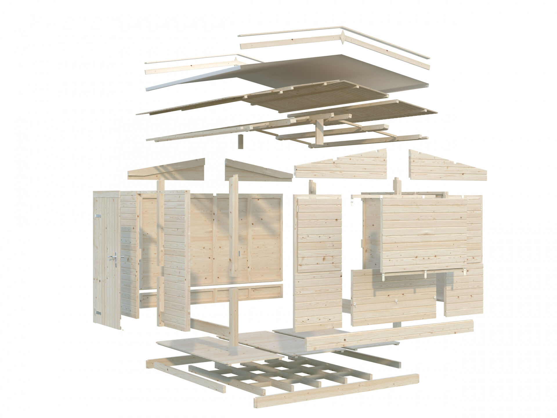 Palmako Marian 6,2 m2 - Klappbarer Marktstand