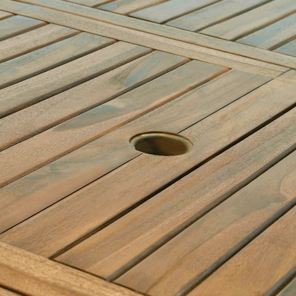 Gartentisch Vanamo Eukalyptusholz 150-200x100x74cm FSC®-zertifiziert