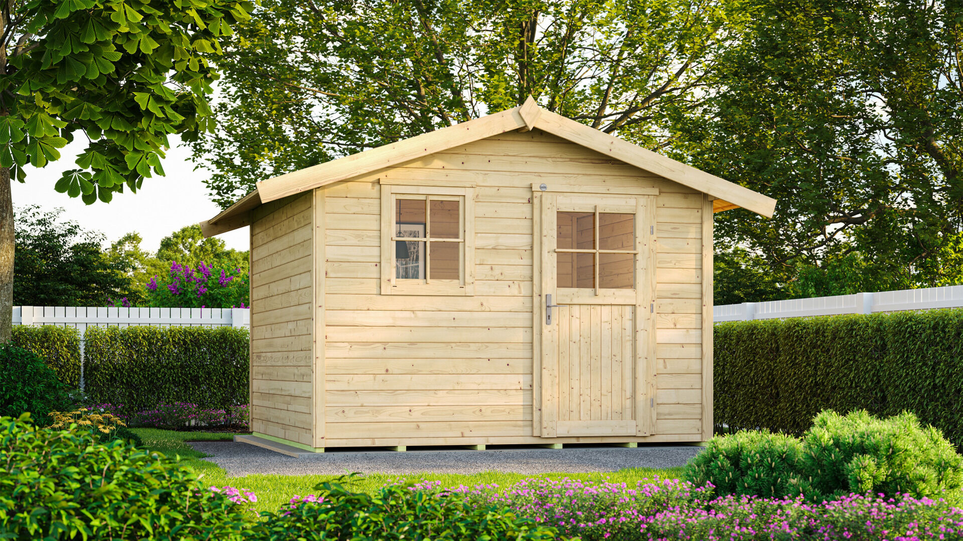 weka Gartenhaus 123 - 3,8x2,4m