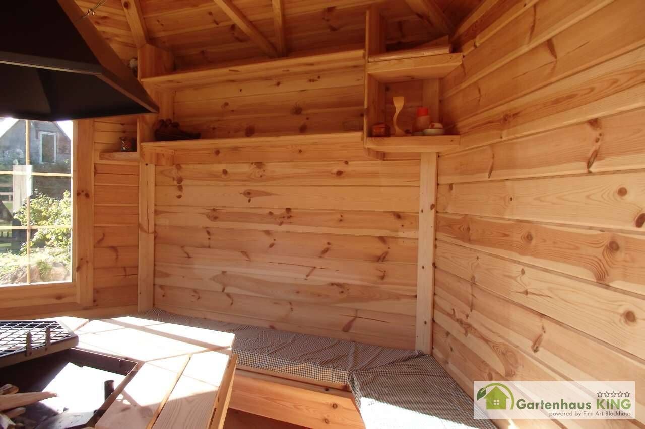 Grillpavillon Elegance 9,2 m² Innenansicht