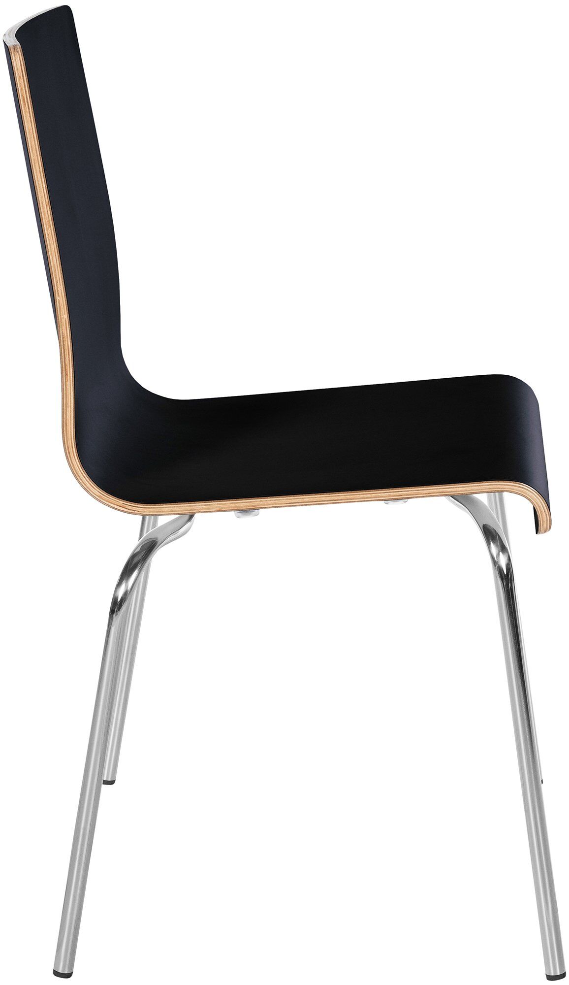 Besucherstuhl Gahanna, schwarz