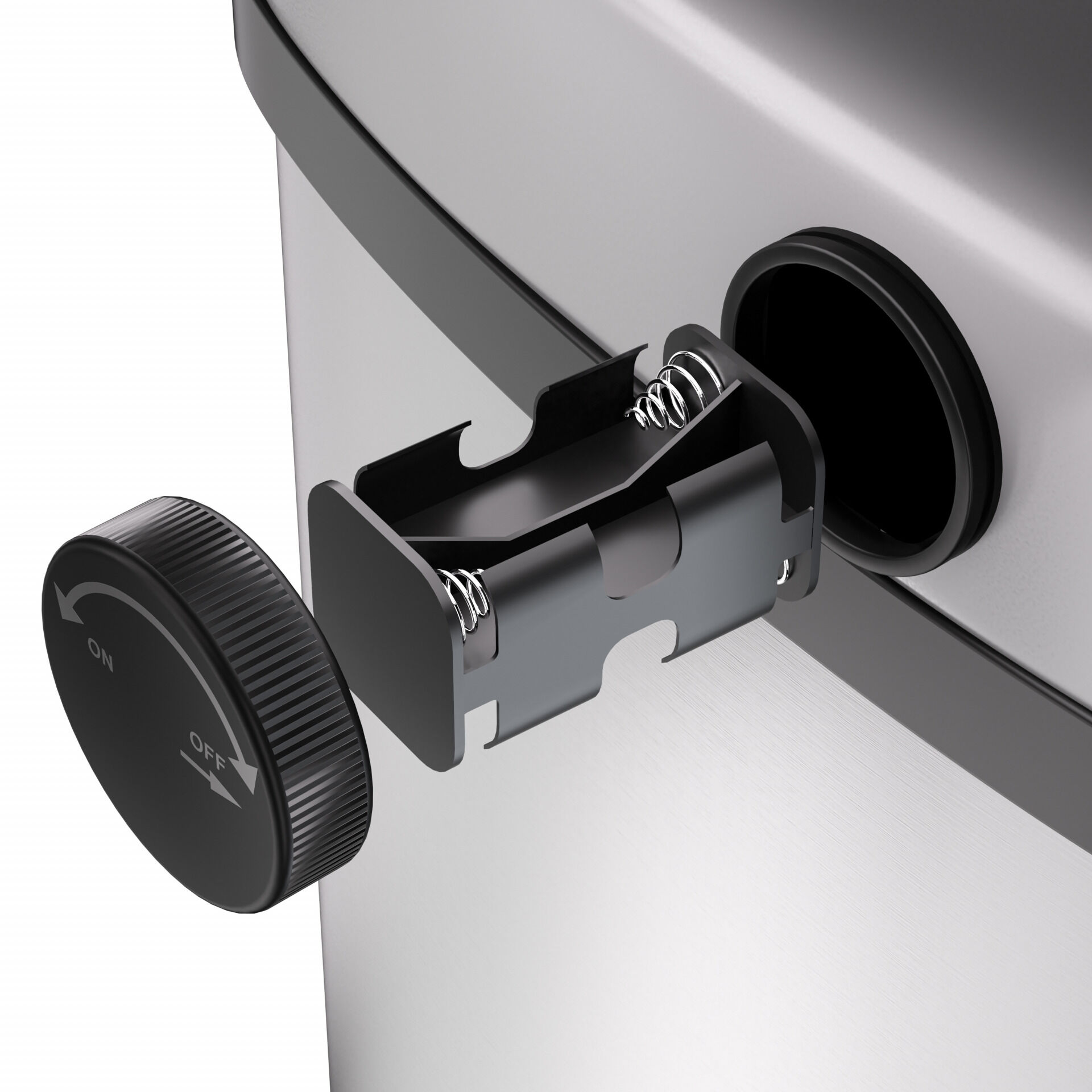 Sensor Mülleimer Edelstahl 58L