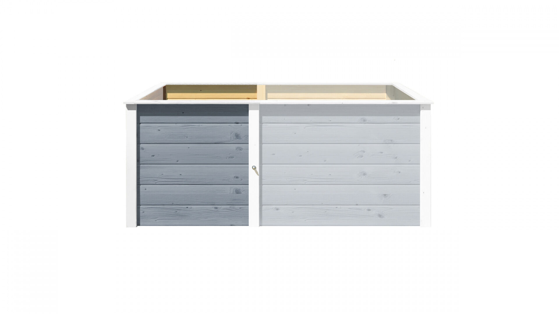 weka Ergänzungssatz Hochbeet Modular , 21 mm, grau, 67 cm