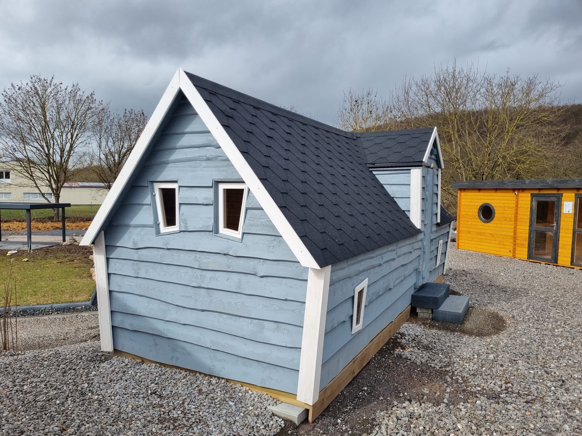 Campinghaus Tinyhaus Waldhütte Nordic 2, Rot