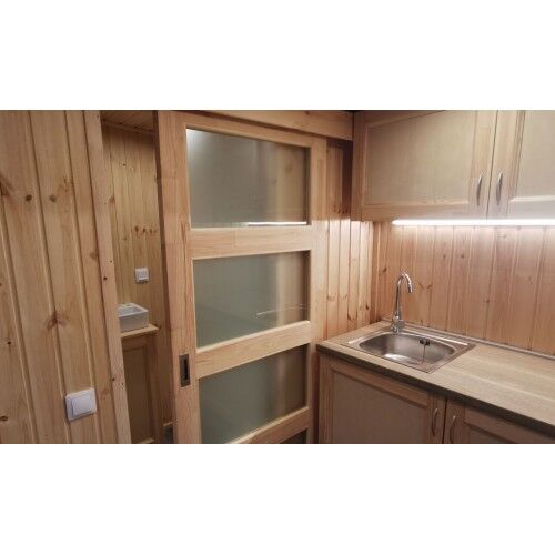 Mobilhaus Tinyhaus 2,3 x 4,9 m, Naturbelassen