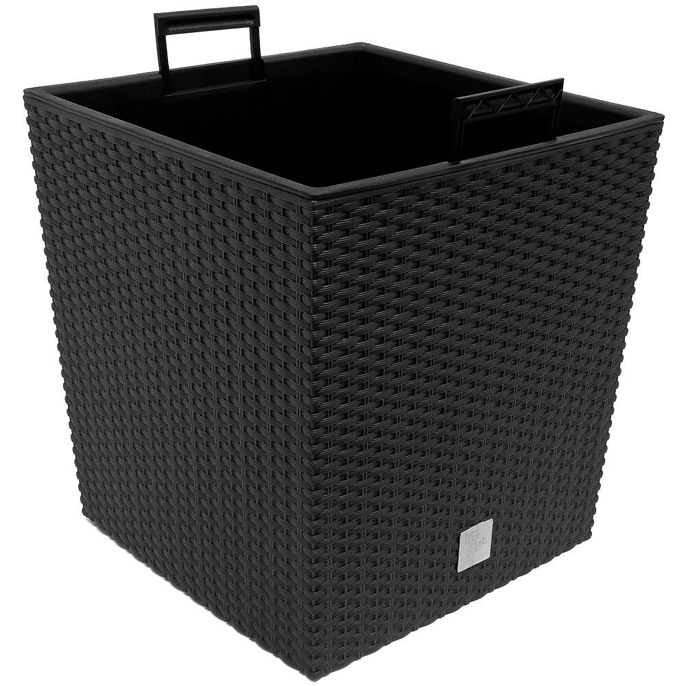 Blumentopf Rato Low Anthrazit 32x32x33cm