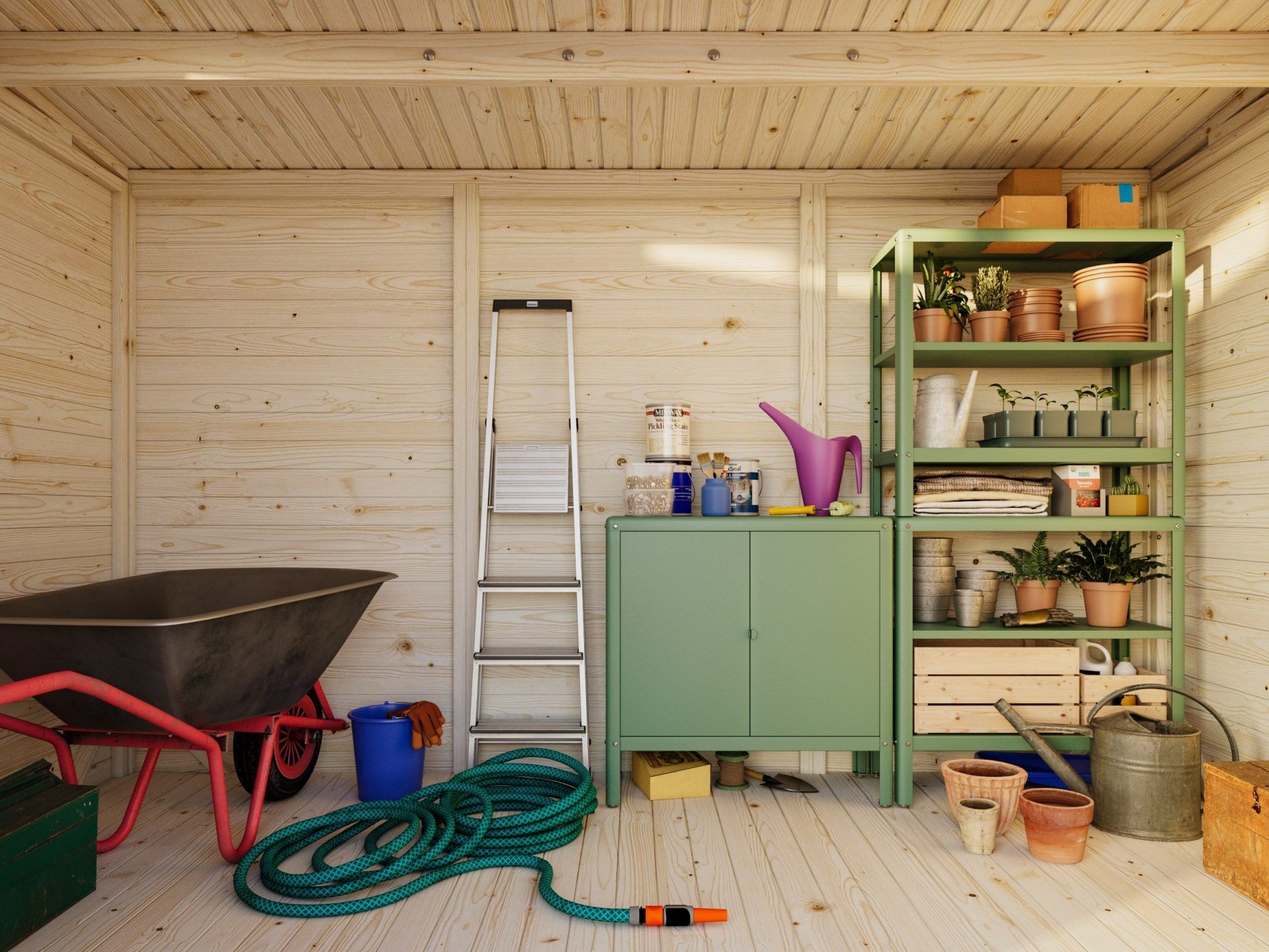 Palmako Pultdach Gerätehaus Elias 7,3 m²