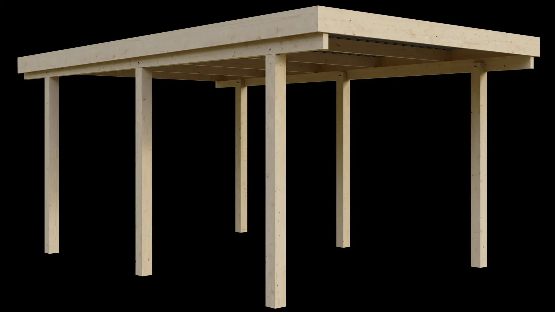 Carport VC 310x510 Fichte