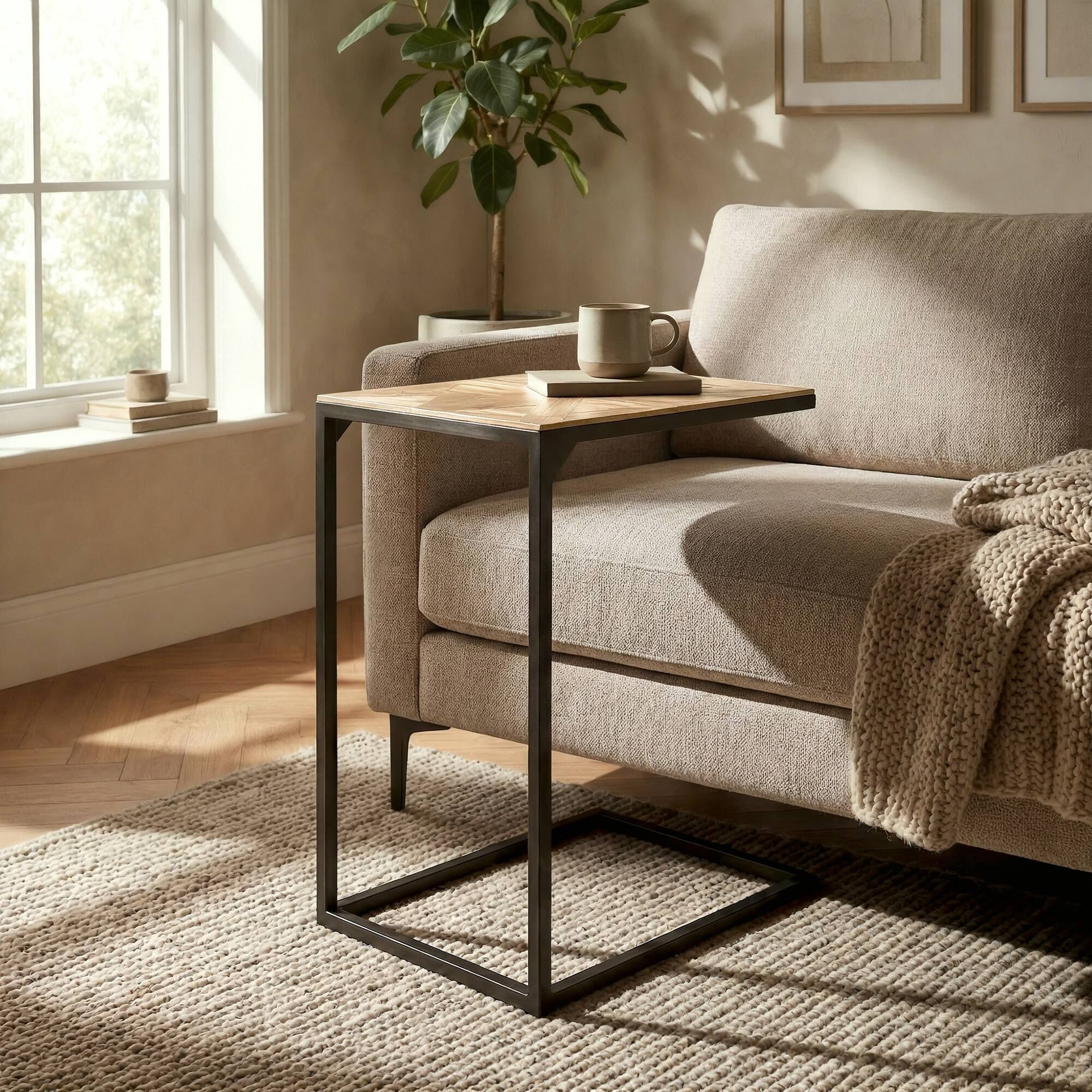 Beistelltisch Velaro, natura