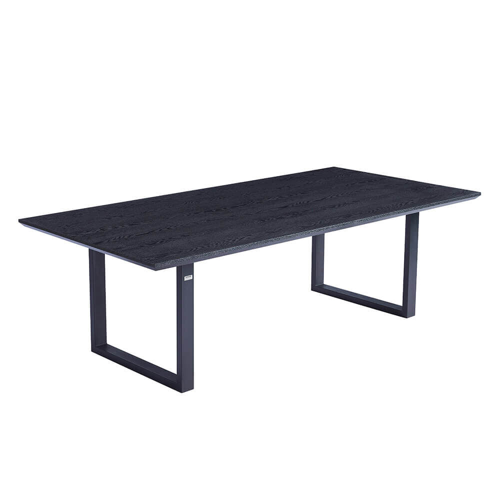 Esstisch Eckig AVENCIA inkl. U-Fuß - 240 x 120 cm Dark Oak