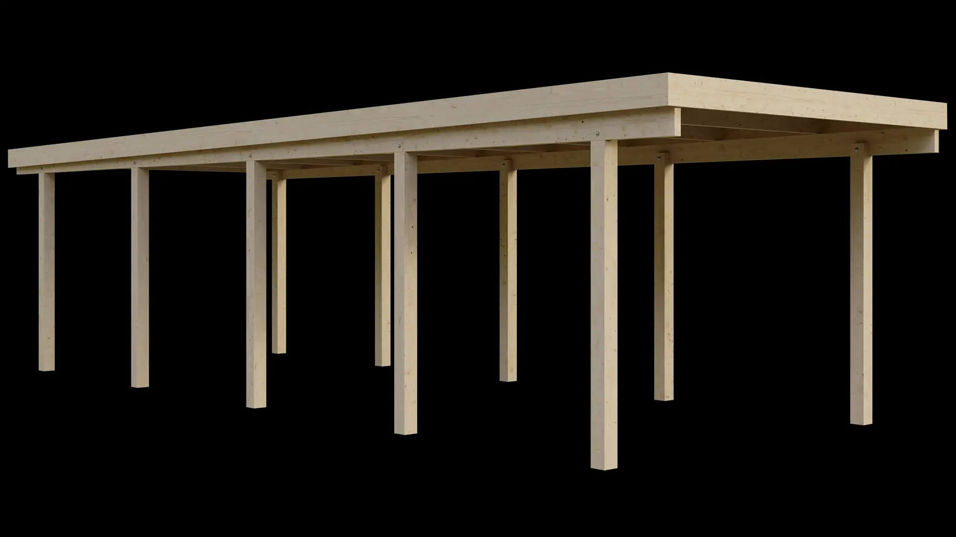 Carport VC 310x900 Fichte