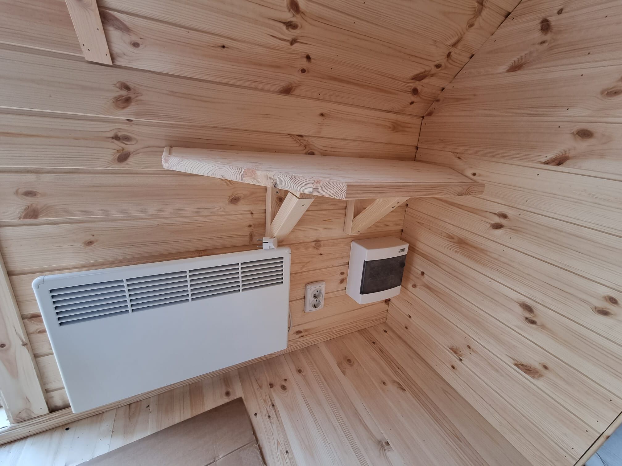 Campinghaus Tinyhaus Waldhütte Nordic 2, Rot