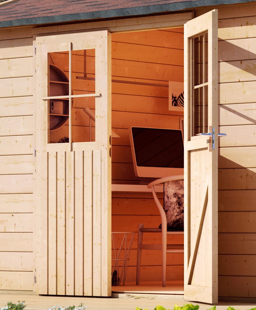 Gartenhaus Felsenau 3 natur