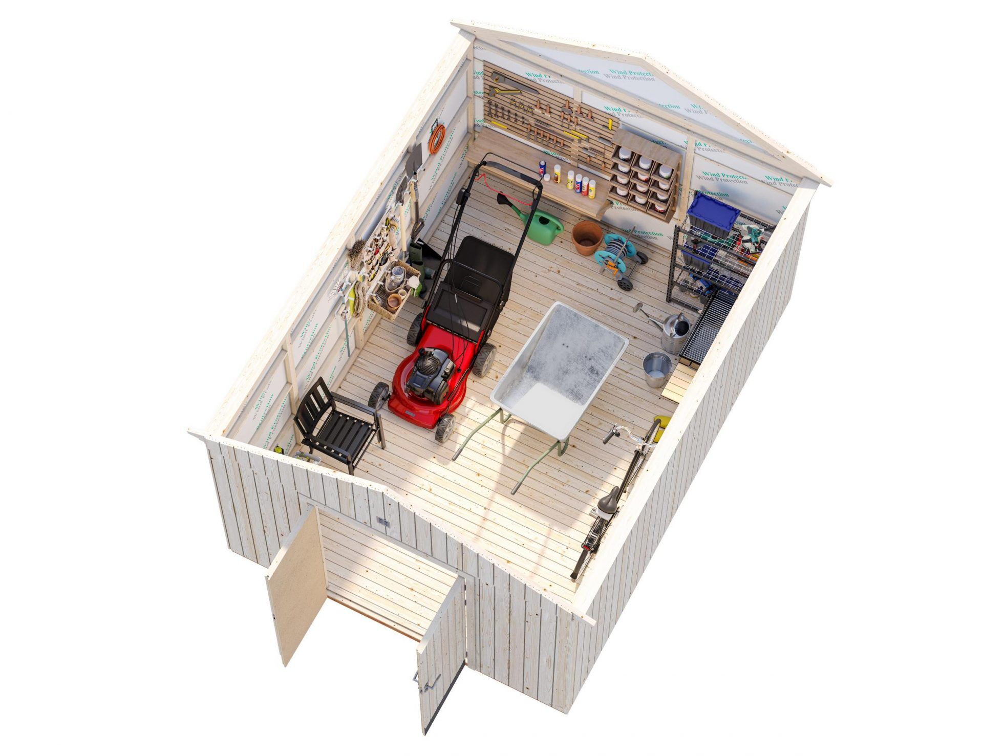 Palmako Gerätehaus Martin 13,6 m²
