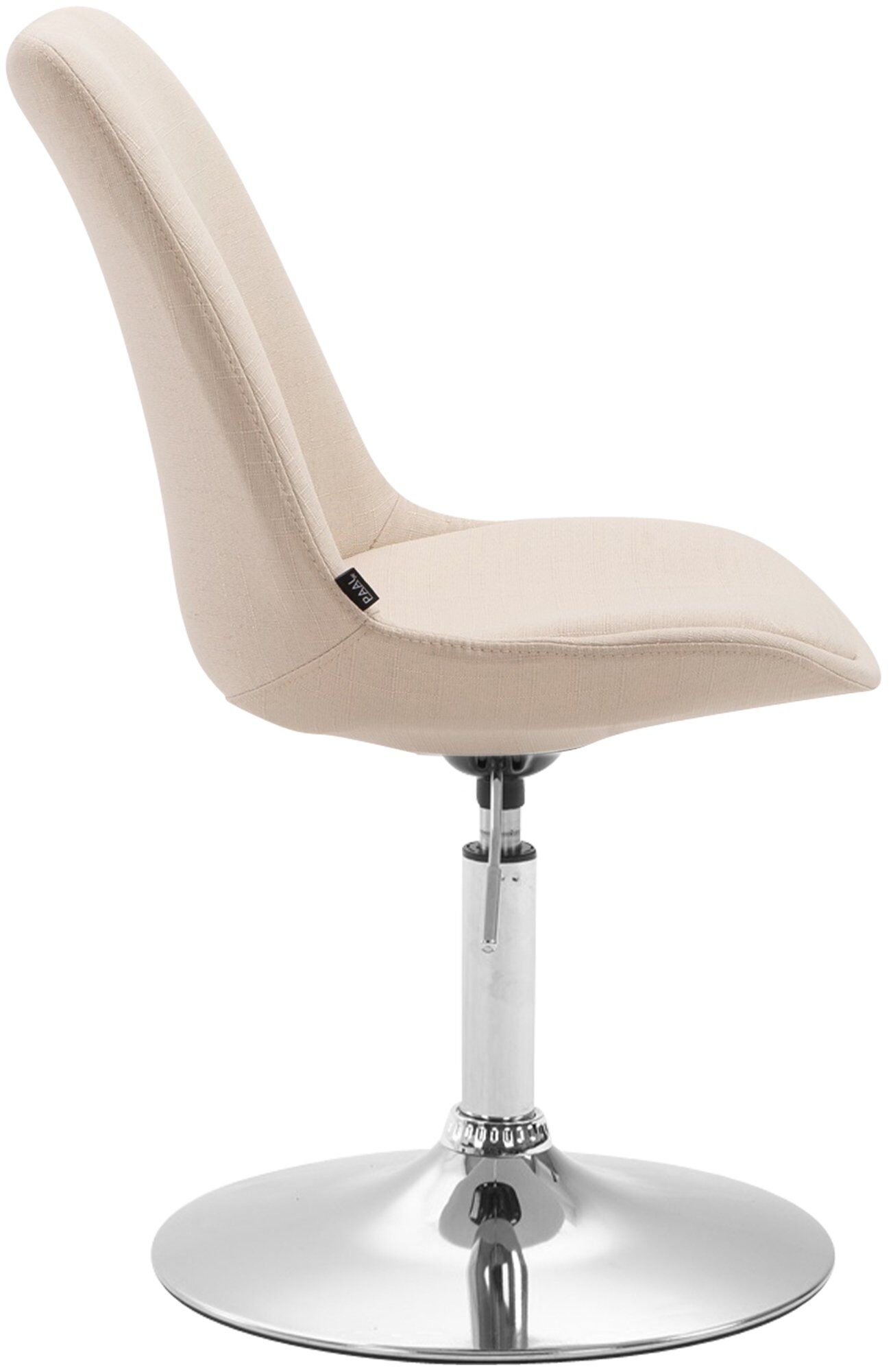 Stuhl Maverick C Stoff, creme