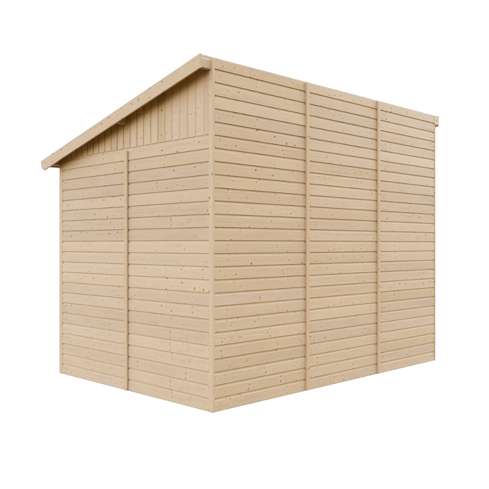 Holz Gartenhaus Ida M339A – Gerätehaus 205 x 297 cm – 6 m2