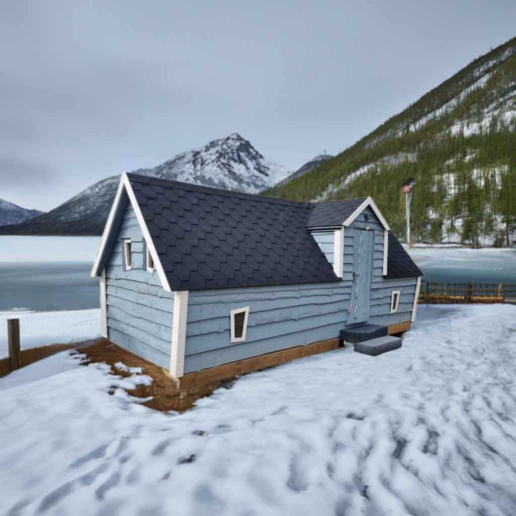 Campinghaus Tinyhaus Waldhütte Nordic 2