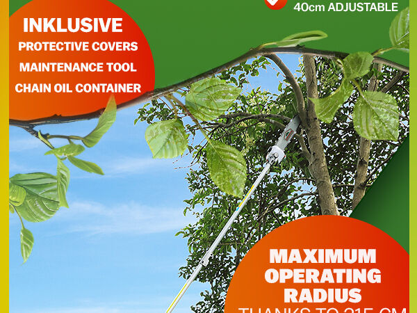 Benzin Multiwerkzeug 5in1 inkl Zubehör