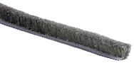 Winddichtprofil 8mm für Glasschiebewand, weiß (RAL 9016)