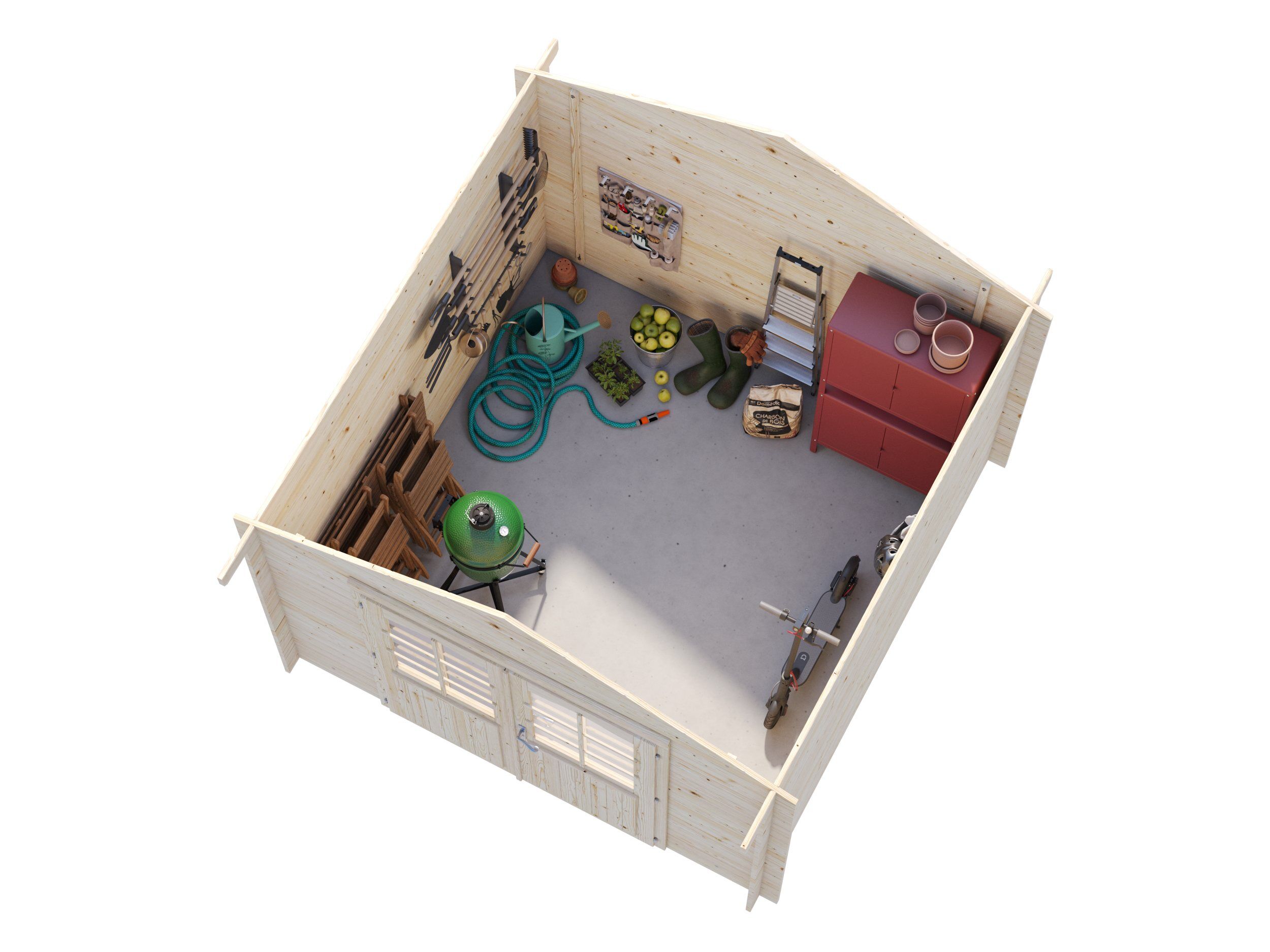 Palmako Gartenhaus Lotta 7,3 m²