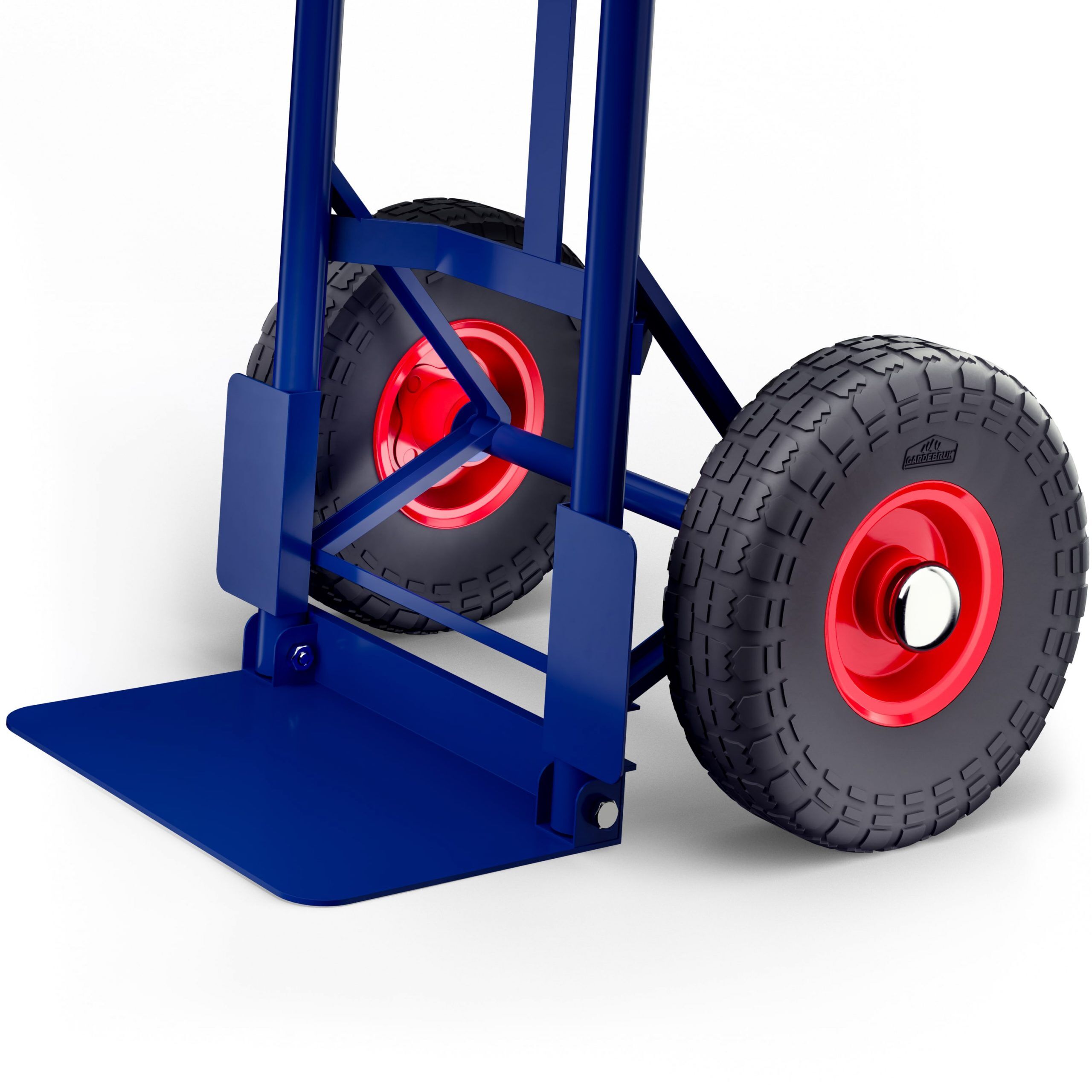 Sackkarre Blau Stahl 200kg klappbare Schaufel