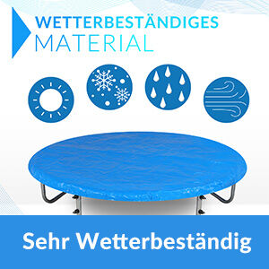 Abdeckung Trampolin Blau Ø366cm
