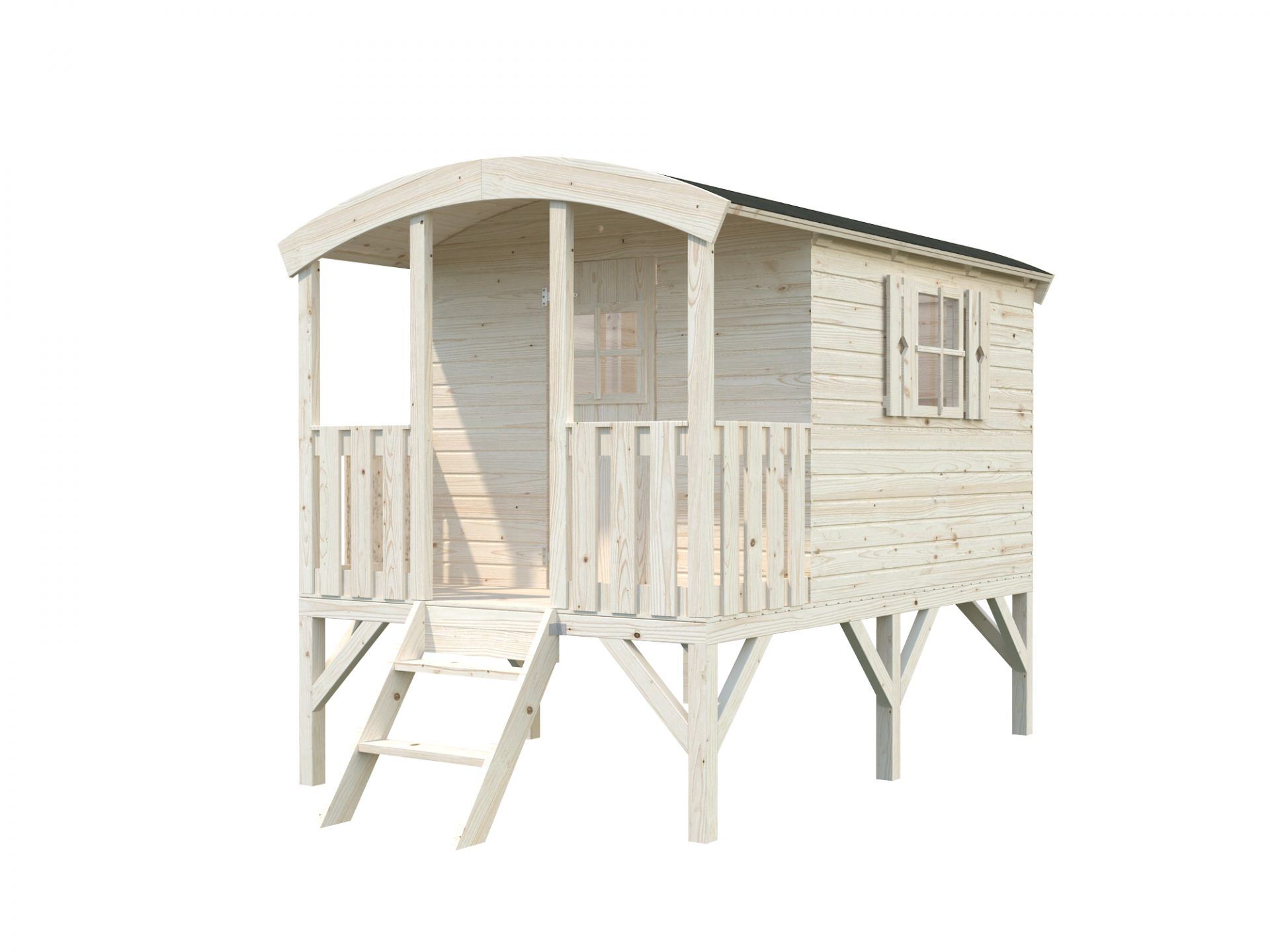 Palmako Kinderspielhaus Huck 3,3 m² Stelzenhaus