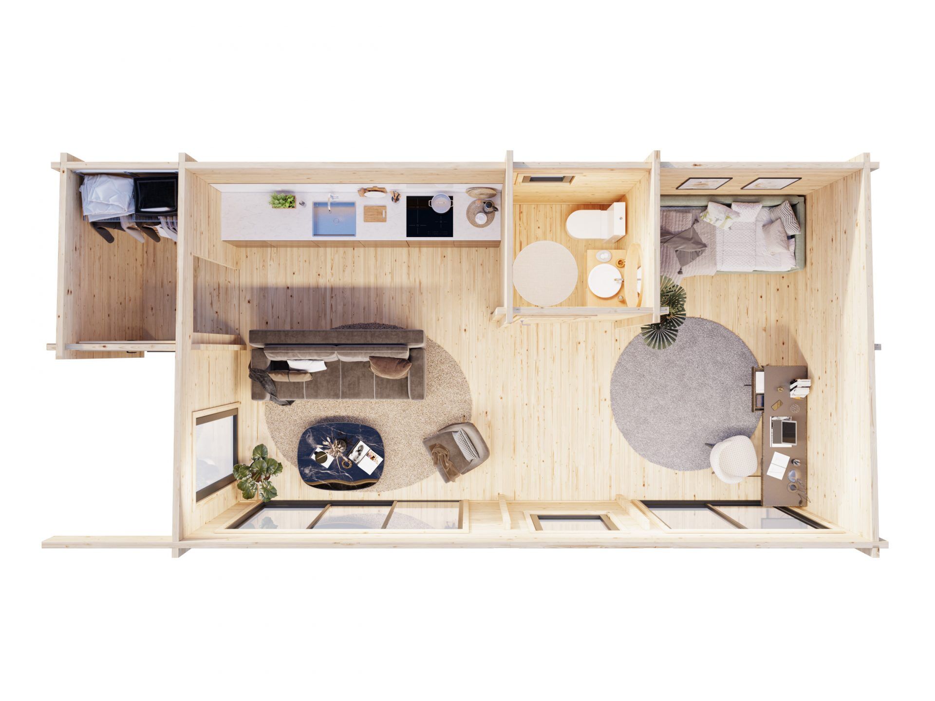 Palmako Ferienhaus Cecilia 32 m2